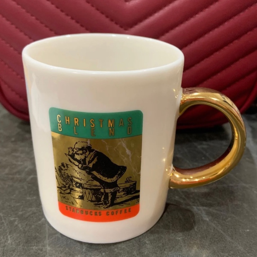 Vintage Starbucks Christmas Coffee Cup